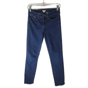 J. Crew mid rise skinny blue jeans size 25